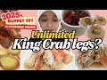 BUFFET 101 Mall of Asia | Unlimited King Crab | Food Tour 2025 | Jazz randomness
