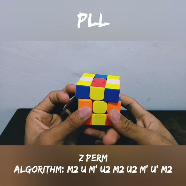 PLL Algorithm #2 | Z Perm | Rumus Rubik 3x3 - YouTube