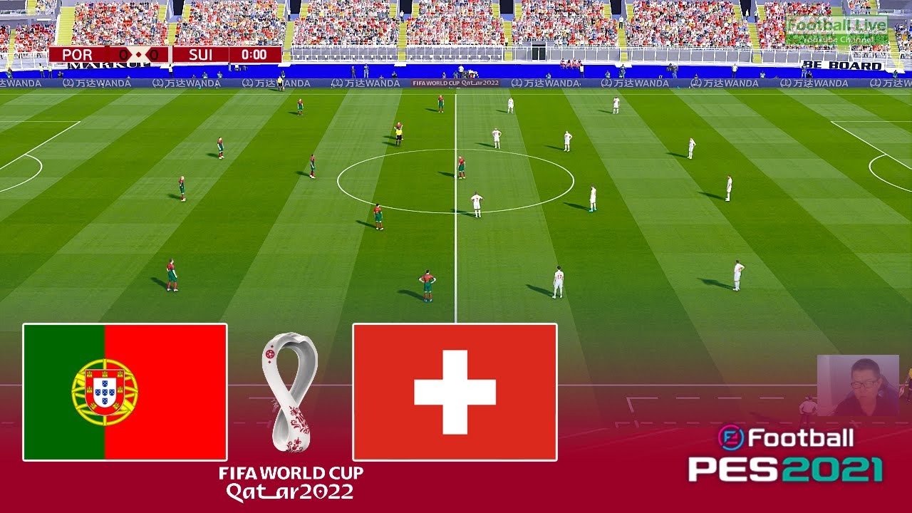 Portugal vs Switzerland FIFA World Cup Qatar 2022 Watch Along and eFootball21 Gameplay