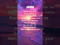 Sahiba lyrics #explorepage #music #vairl #bastvibe#popular