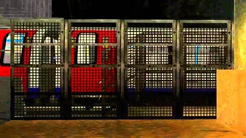 OpenBve Jubilee Line Arriving London Bridge