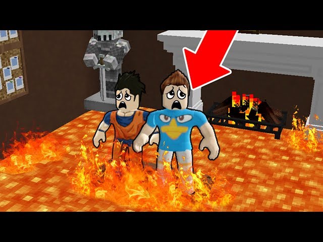 DESAFIO O CHÃO É LAVA COM CABELO BLINDADO NO ROBLOX!! (The Floor Is Lava  Escape) 