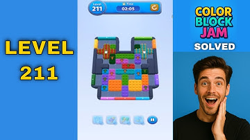 Color Block Jam Level 211 – Walkthrough