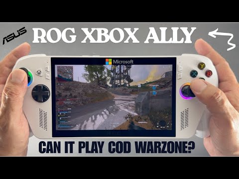 ROG Xbox Ally Review Can It Really Run Call Of Duty Warzone Performance FPS Test