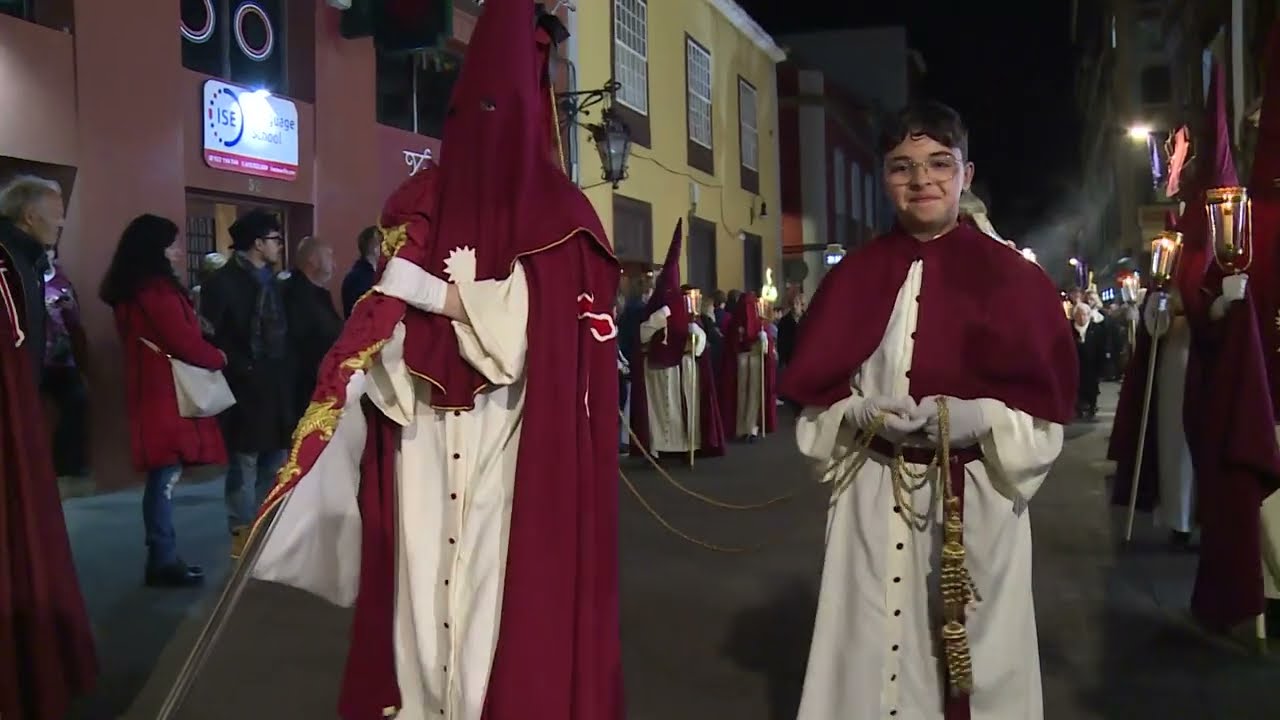 Procesión de la Santa Cena - Semana Santa La Laguna 2024 | Mírame TV Canarias