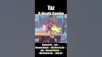 *Patched* Taz True 0-Death Combo Tutorial #multiversus #shorts #tazmania #taz #combo #gaming
