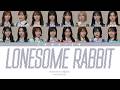 Sakurazaka46 (櫻坂46) - Lonesome Rabbit (Kan/Rom/Eng Color Coded Lyrics)