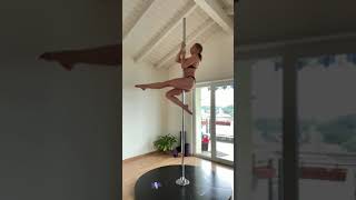 Teachers Pole Muscle Control Warm Up Training Outtakes - Yoga And Fitness With Rhyanna