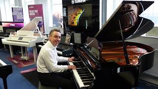 Used Yamaha GC1 PE Baby Grand Piano Demonstration | Piano For Sale