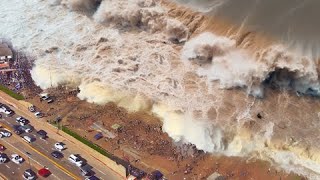 Like a tsunami!! Monstrous tidal waves hit the South African coast!