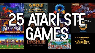 25 Atari STE Games