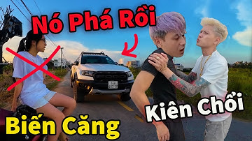 Không Ổn Rồi ! Hậu Cáo Và My Bị Dân Chơi Va Chạm Ô Tô Gặp Nạn