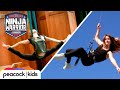 AMERICAN NINJA WARRIOR JUNIOR | Kid Stuntwoman Faces Off with Aerial Acrobat
