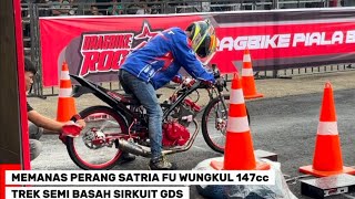 Seru Perang Fu Wungkul 147Cc Trex Setegah Basah Bupati Klaten Sirkuit Gds