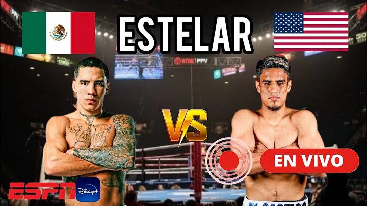 Oscar Valdéz vs. Ricky Medina live, super featherweight