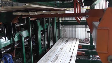 Planermill Lumber Stacker Hoist Area Far End View