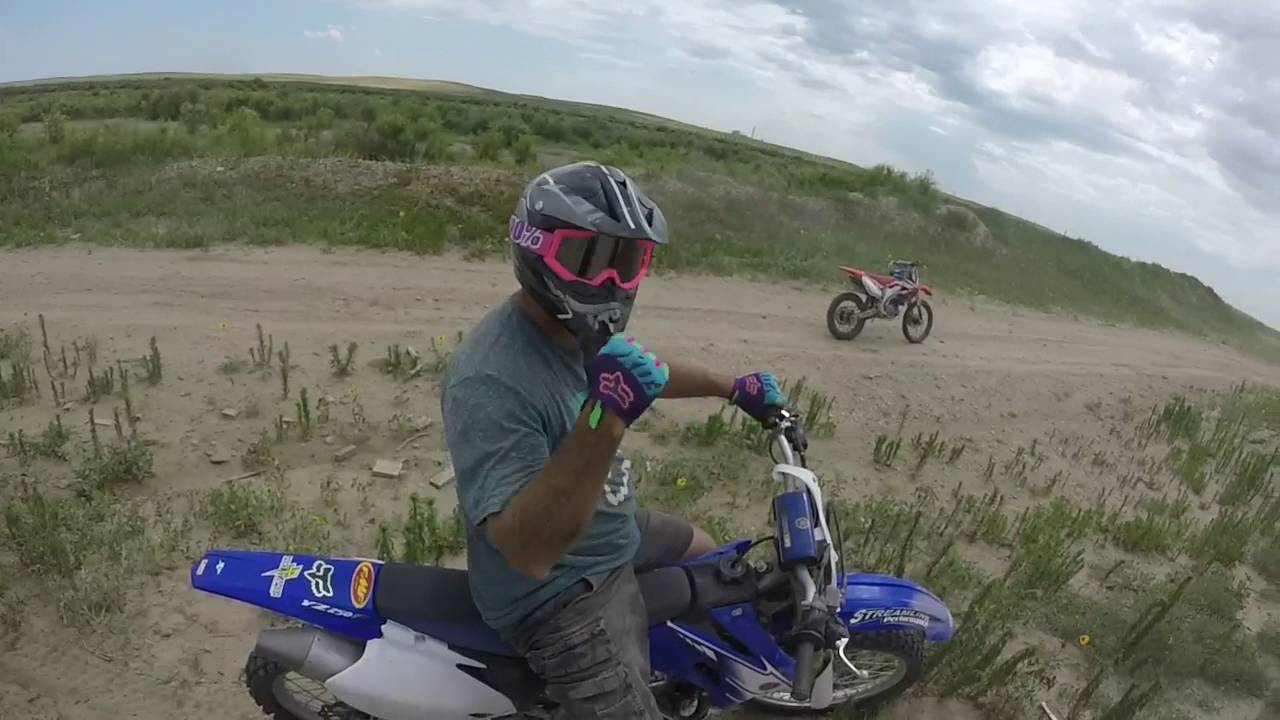 Dry river dirt bike ride! (Garden city, ks) YouTube