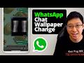 How To Change WhatsApp Chat Wallpaper (UPDATED)