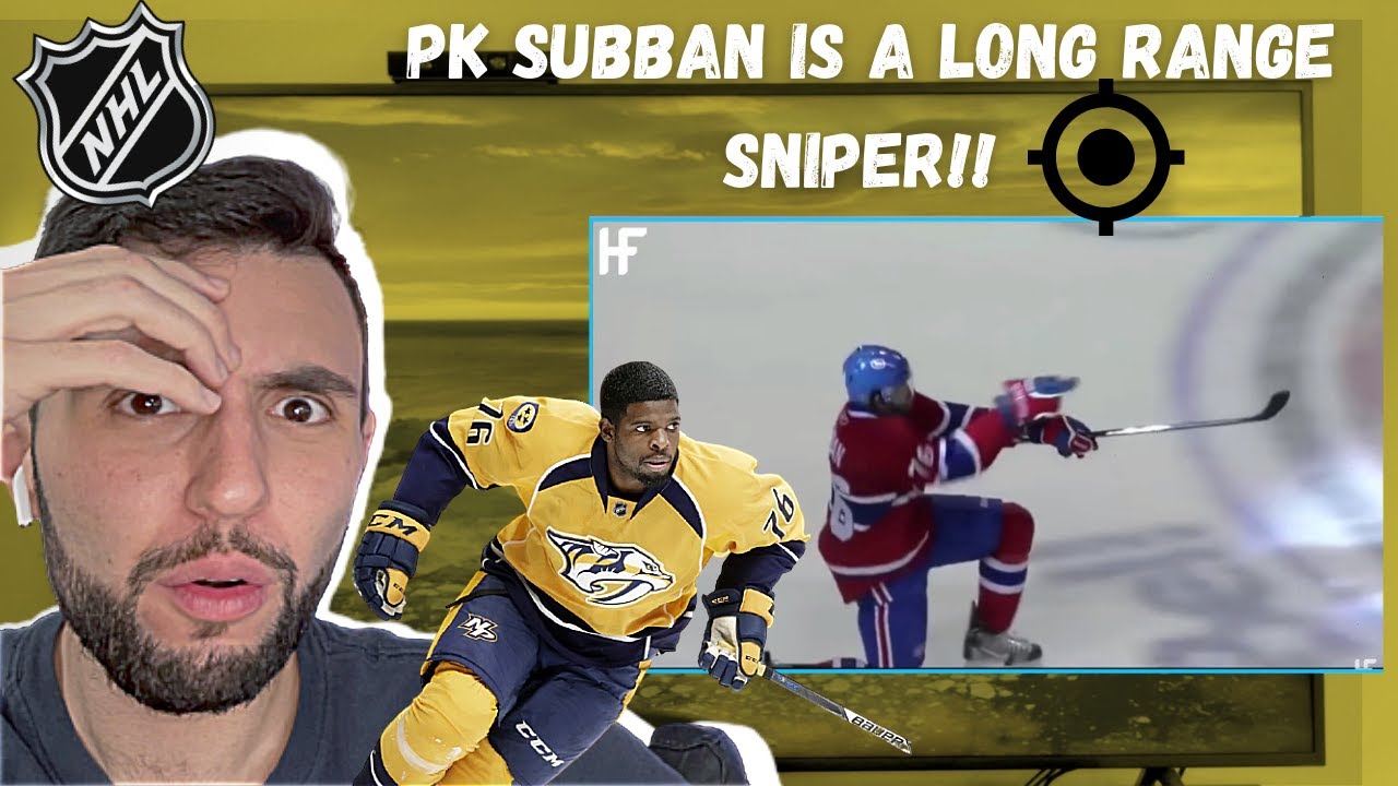 BASKETBALL FAN Reacts to PK Subban Highlights For The First Time NHL