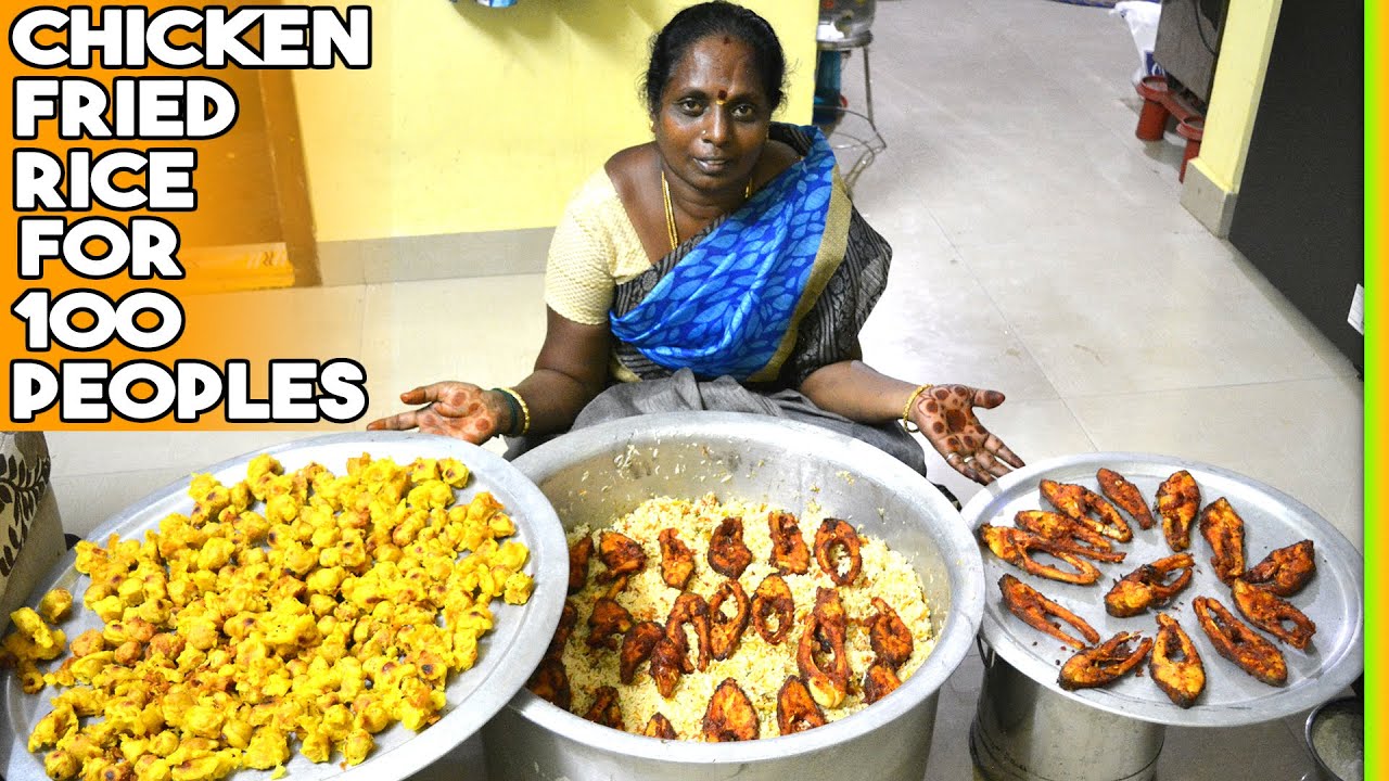 Cooking Vlog|How I Manage Huge Number Of cooking|Chicken fried rice