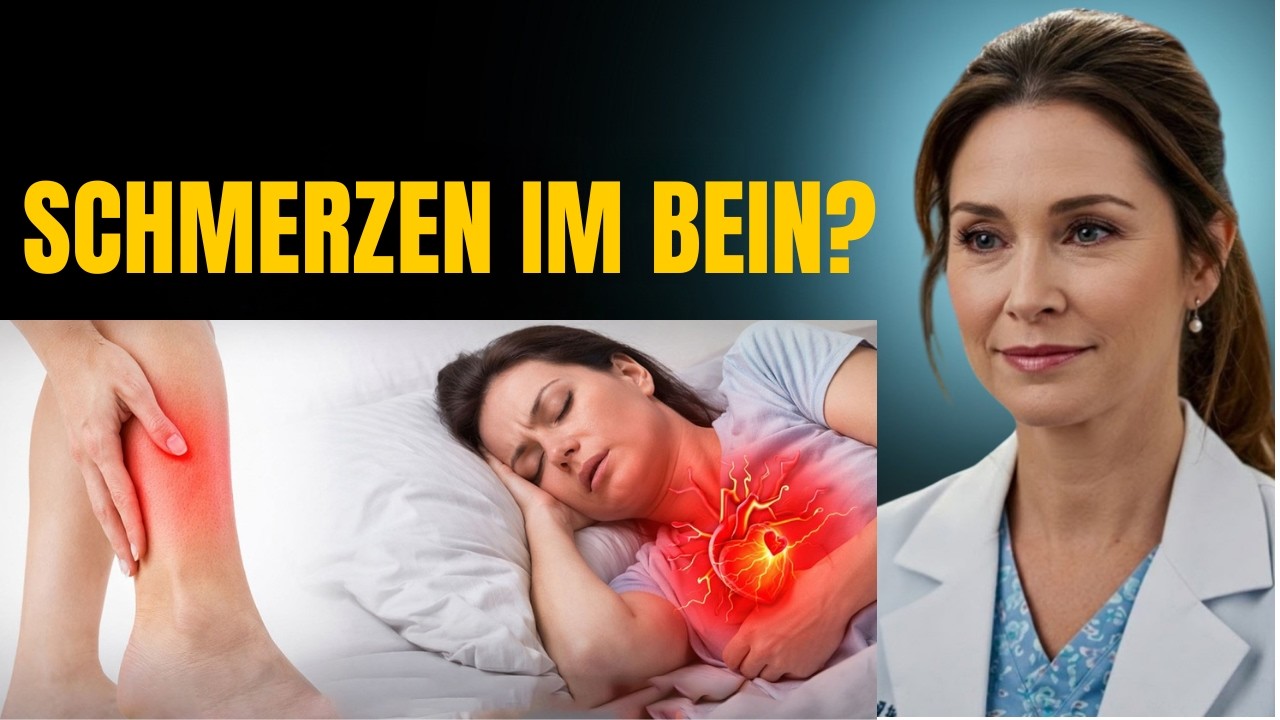 Schmerzen im Bein? Sie hat nicht darauf geachtet … und erlitt im Schlaf einen Herzinfarkt
