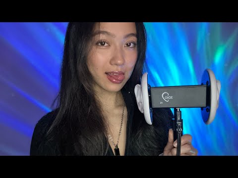 ASMR 3Dio Inaudible Whispering Wet Mouth Sounds