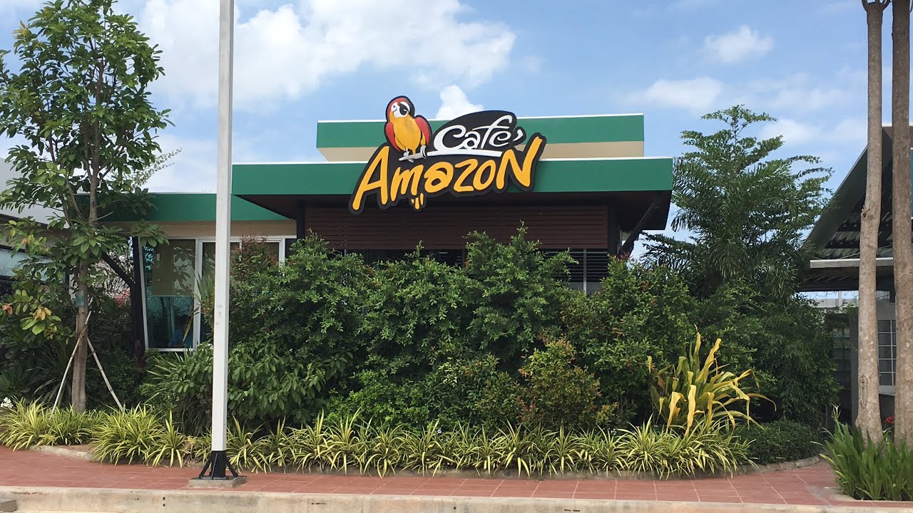 Amazing Place at Amazon Cafe PTT Station, Phnom Penh Cambodia Video