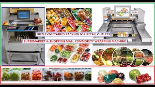 Vegetables packing machine | Vegetable retail packing ideas | Vegetables Packing for Supermarket