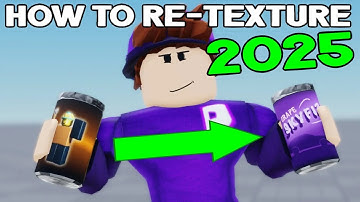 Re-Texture a Roblox item EASILY. [2025 WORKING]
