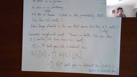 CSE 290A, Spring 2020: Lec 10, Balls and bins