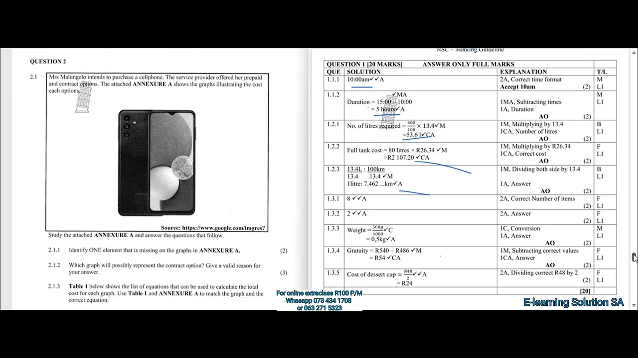Grade 11 Mathematical Literacy Term 1 | Test Paper 2026 