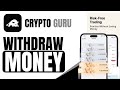 How To Withdraw Money From Cryptoguru App | (Quick & Easy 2024)