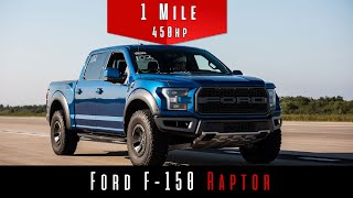 2019 Ford F-150 Raptor | (Standing Mile Top Speed Test)