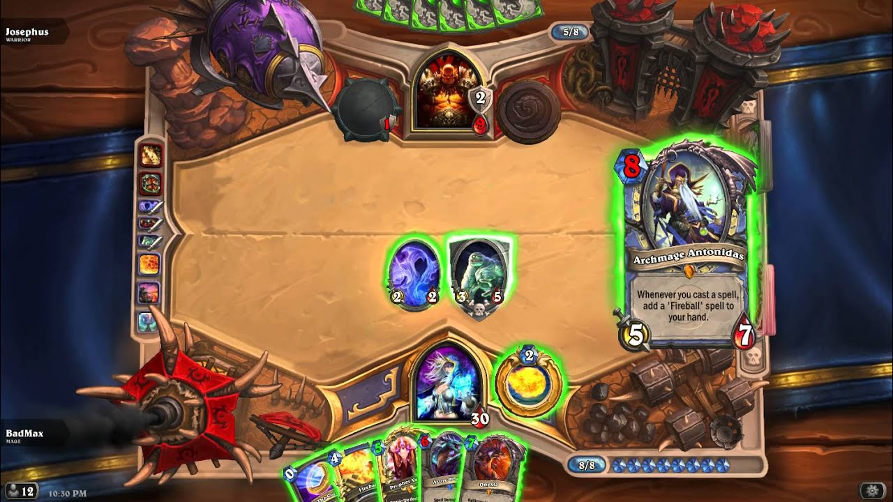 Hearthstone - Prophet Velen + Fireball