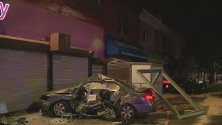 Crash involving 8 people in West Philadelphia leaves 2 dead, 6 injured, police say