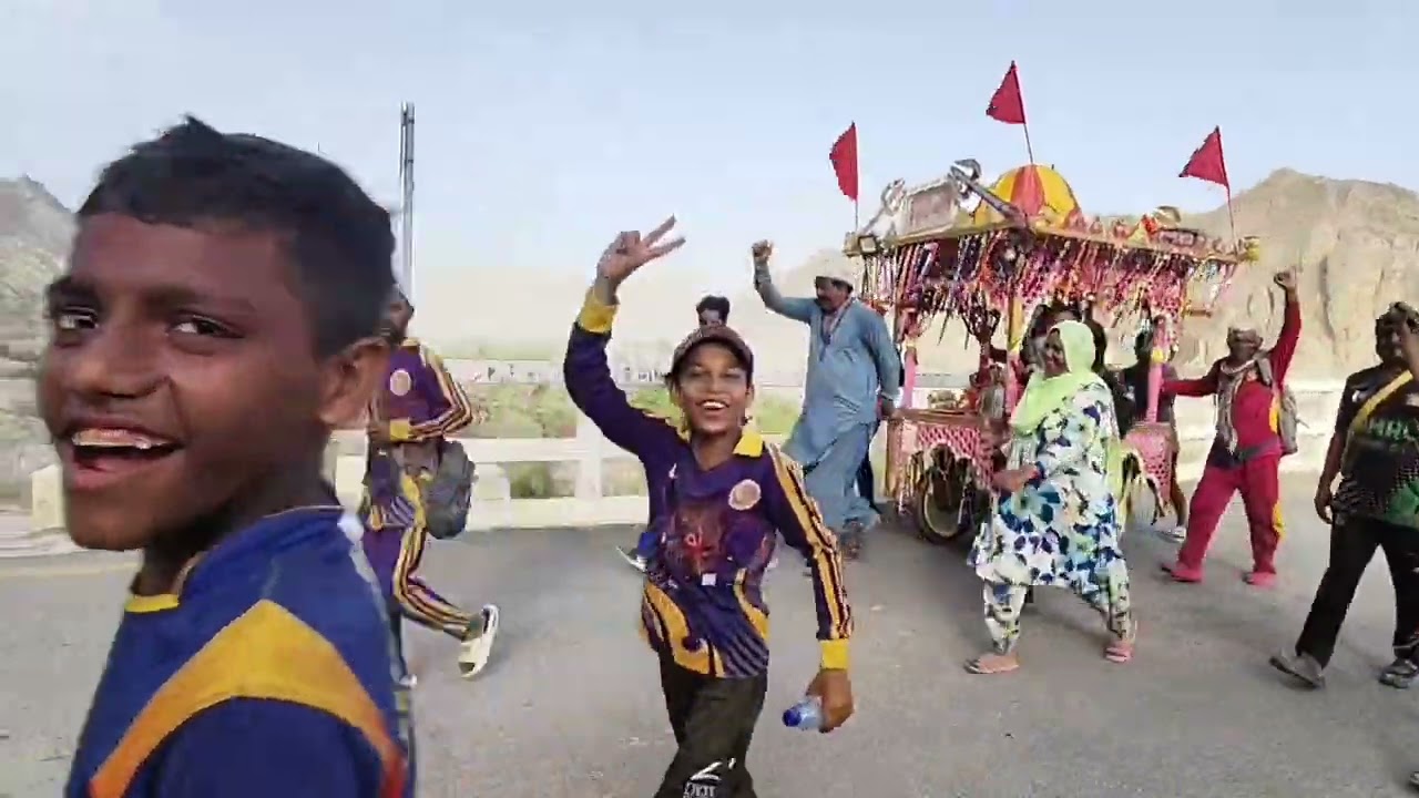 Part 1 mata sab ko payri ha hinglaj padal yatri #1millionviews #mela #hinglajmatamandir