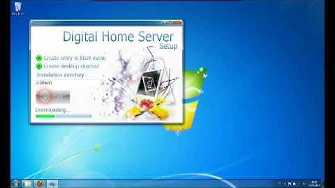 Digital Home Server - Installation guide