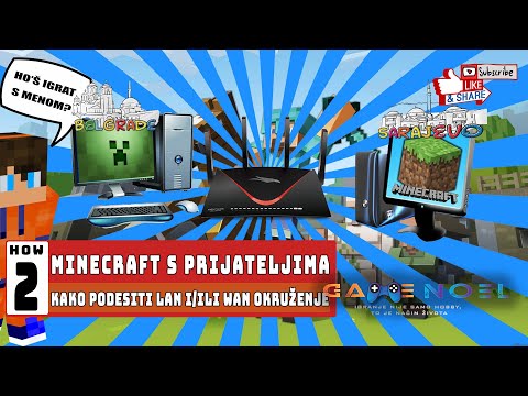 Kako igrati Minecraft s prijateljima u LAN-u i WAN-u [POKAZIVANJE] | GameNOEL How2