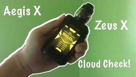 Aegis X with Zeus X Cloud Check! Tagalog
