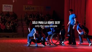Glee - Push It // Español // Lyrics