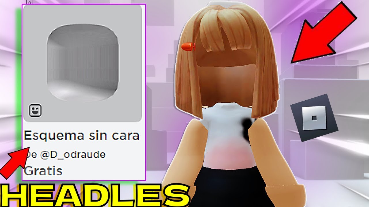 📎 COMO TER A HEADLESS NO ROBLOX DE GRAÇA *SEM R6*✨ 