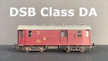 Unboxing and Weathering DSB Class DA Mail Coach from Heljan