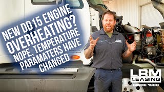 Freightliner Cascadia DD15 Overheating  LRM