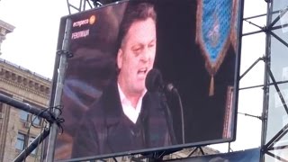 У вас ВОЙНА - Геннадий Балашов на сцене Майдана 2014 У вас ВОЙНА - Геннадий Балашов на сцене Майдана 2014