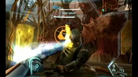 Metroid Prime 3: Corruption 100% Walkthrough Part 27 - Boss Battle Korakk Beast