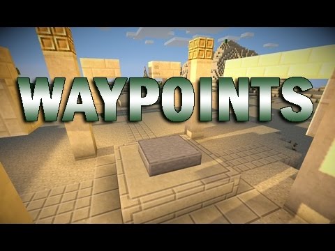 WayPoints MOD Minecraft Pe 0.10.4/0.10.X - YouTube