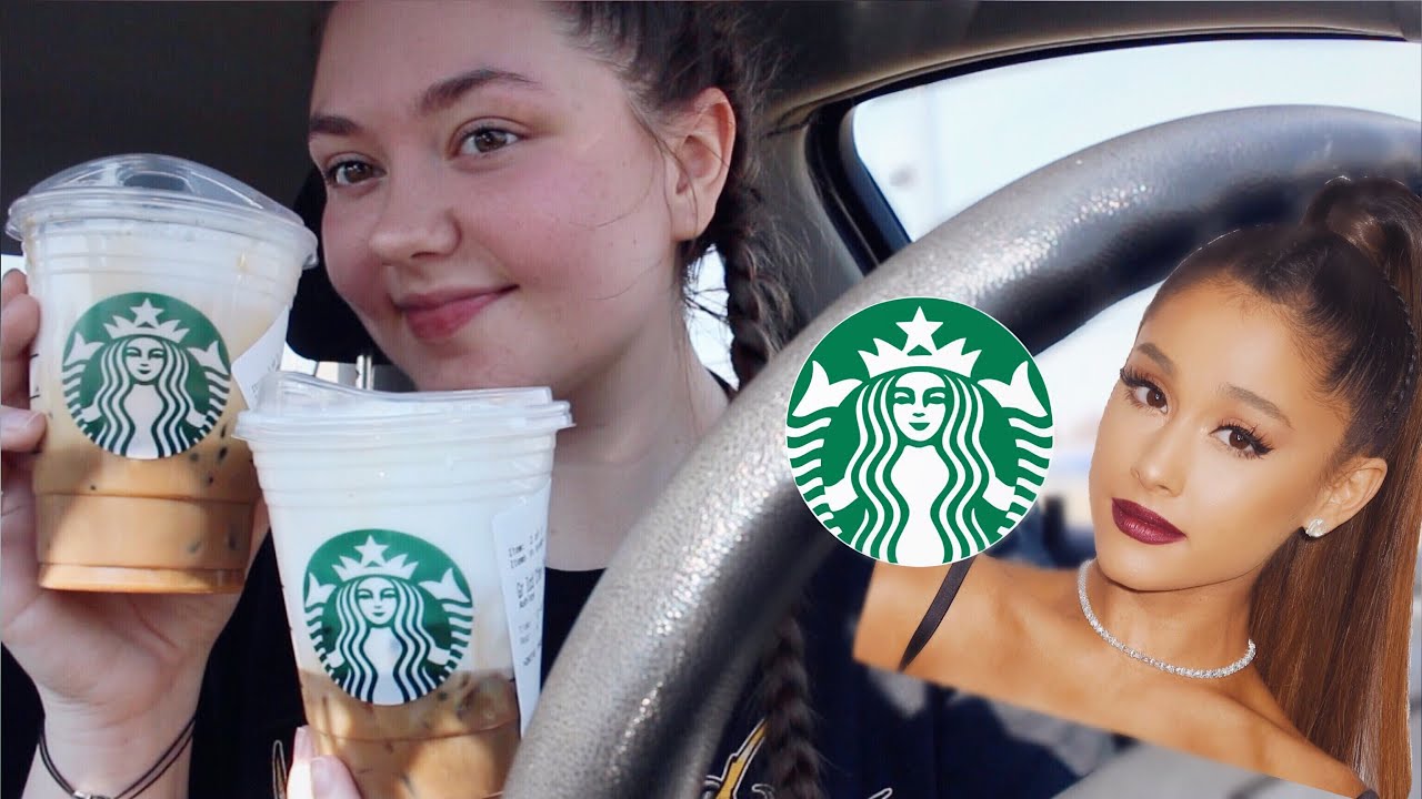 Trying Ariana Grande Cloud Macchiato Starbucks Drink