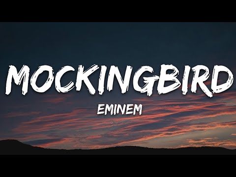 Eminem - mockingbird | lyrics Eminem rap song | lyrical video| mockingbird