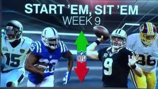Start 'Em, Sit 'Em (Week 9) | Fantasy Football | NFL