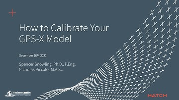How to Calibrate Your GPS-X Model